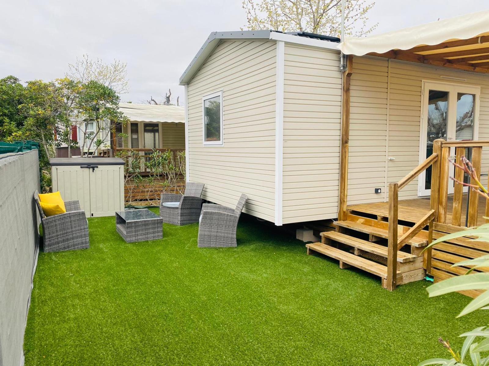 Mobil Home Familial Neuf De 2024 Pour 8 Personnes Valras-Plage Kültér fotó